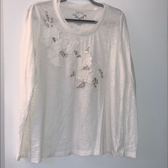 Sonoma New ,never worn flower design and beads - Picture 4 of 9